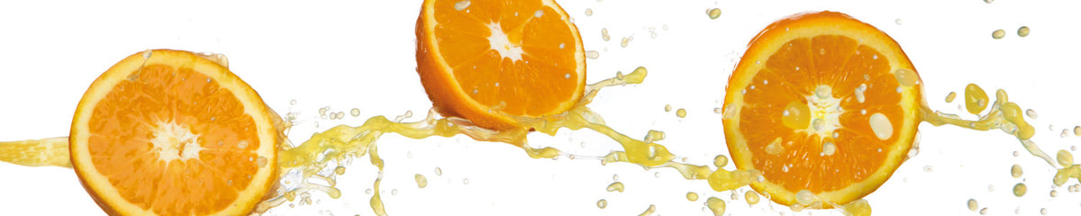 Küchenrückwand Orange Splash