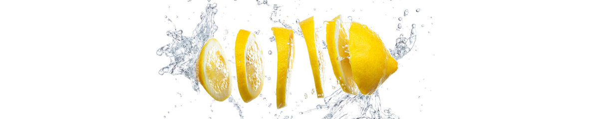 Küchenrückwand Zitrone Splash