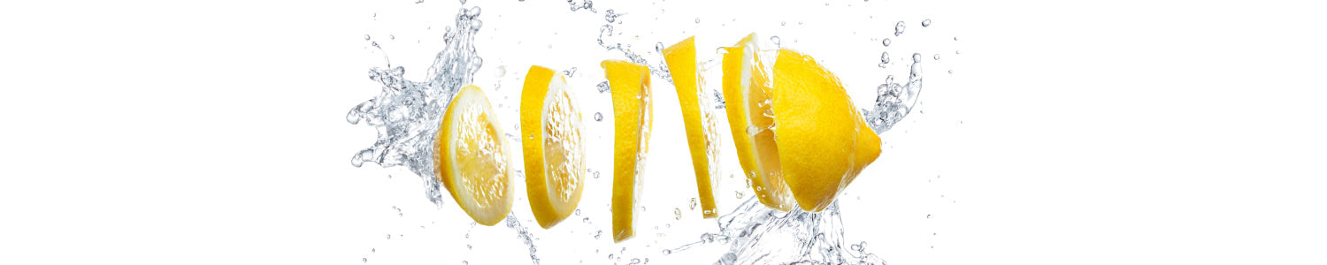 Küchenrückwand Zitrone Splash