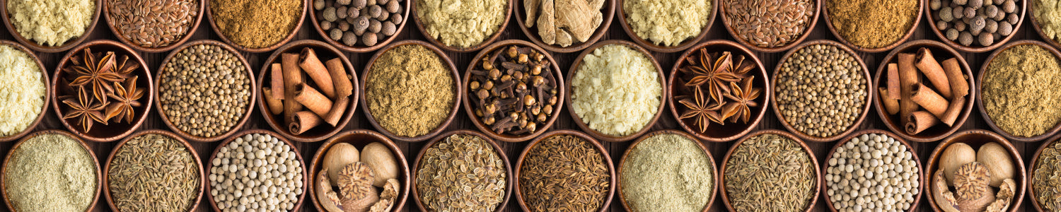 Küchenrückwand Gewürzschalen Design