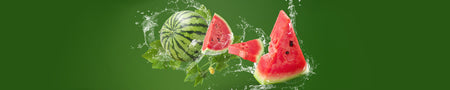 Küchenrückwand Wassermelone Splash