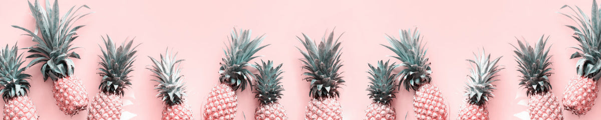 Küchenrückwand Stylische Ananas Design