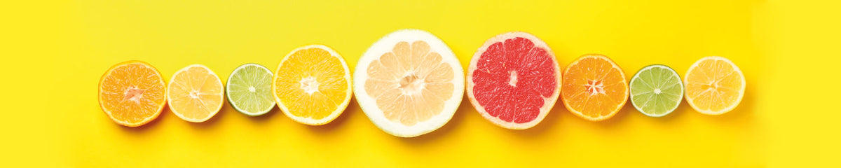 Küchenrückwand Frische Zitrone & Orange