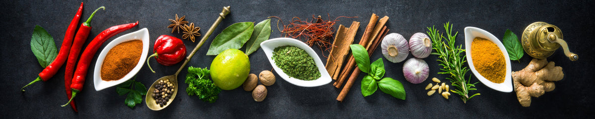 Küchenrückwand Gewürze & Kräuter