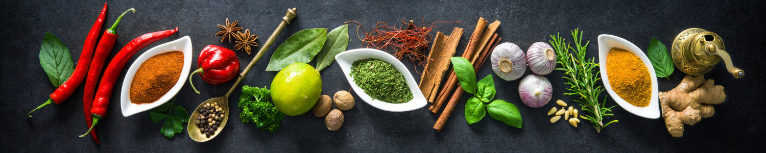 Küchenrückwand Gewürze & Kräuter