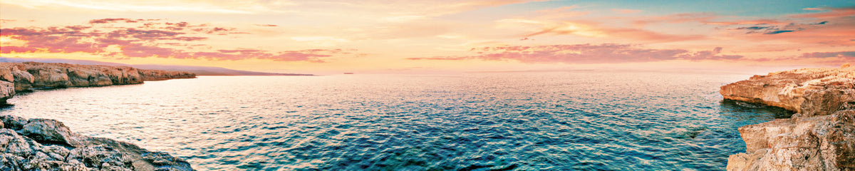 Küchenrückwand Sonnenuntergang am Meer