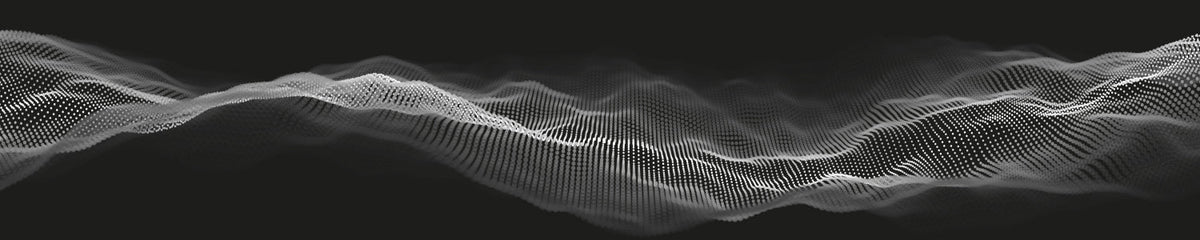 Küchenrückwand Abstrakte Wellen in Schwarz-Weiß