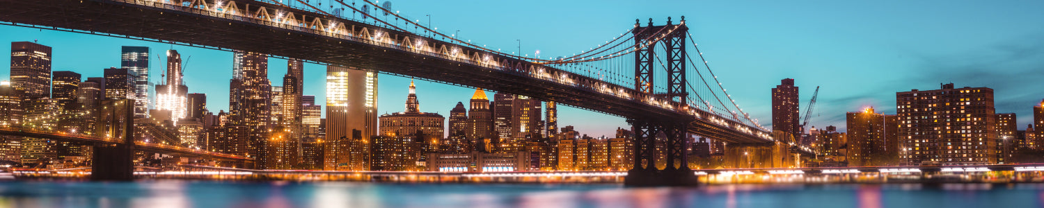 Küchenrückwand Skyline & Brücke