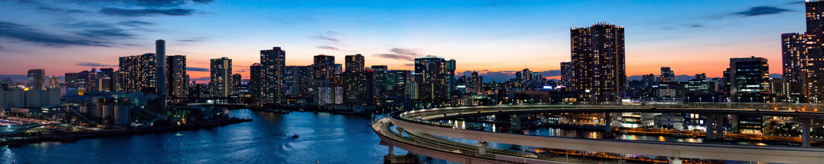 Küchenrückwand Urban Sunset