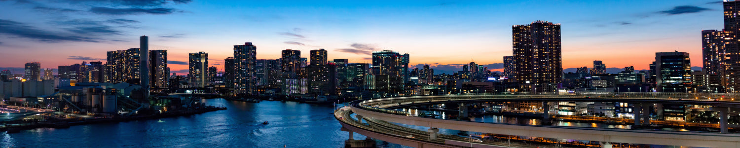 Küchenrückwand Urban Sunset