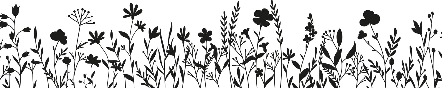 Küchenrückwand Minimal Art Blumen