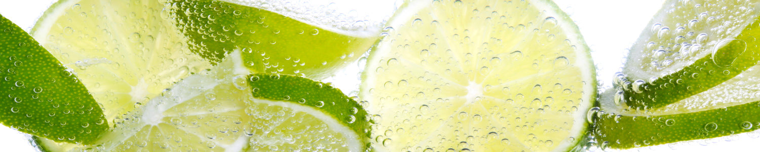 Küchenrückwand Spritzige Limetten
