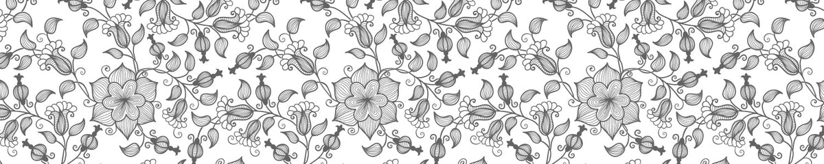 Küchenrückwand Florales Ornament