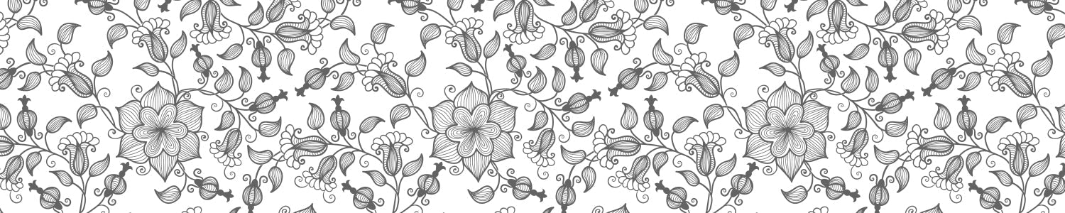 Küchenrückwand Florales Ornament