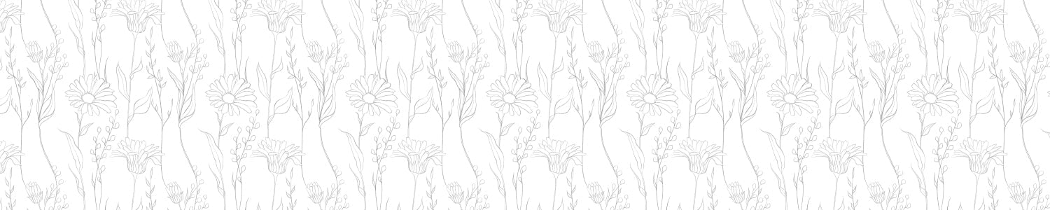 Küchenrückwand Zartes Blumenmuster