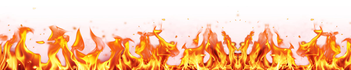 Küchenrückwand Feuer Flammen Design