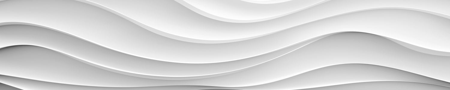 Küchenrückwand 3D Wellen Weiß