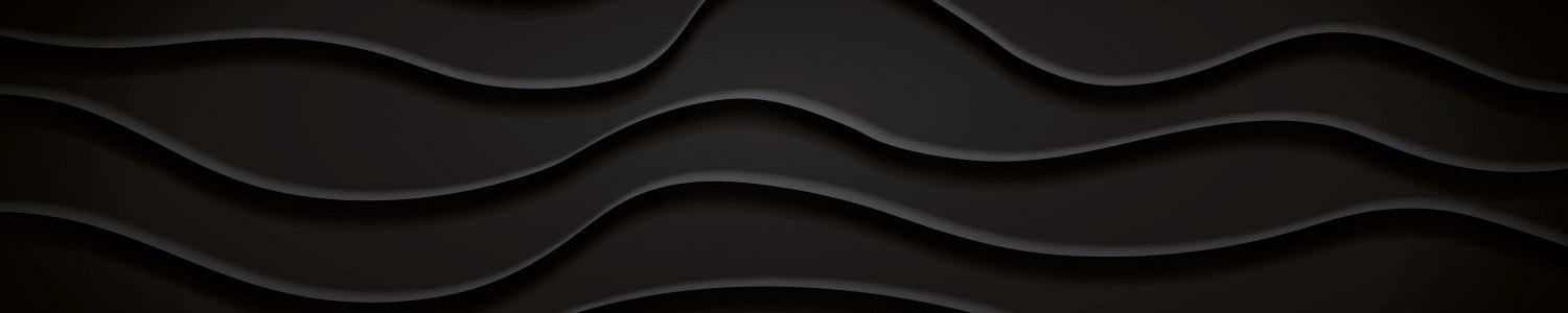 Küchenrückwand Schwarz Wellen Design