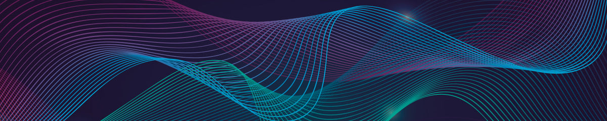 Küchenrückwand Abstrakt Linien Blau Lila