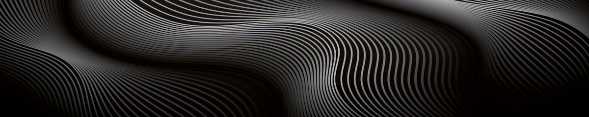 Küchenrückwand Schwarz Abstrakte Linien