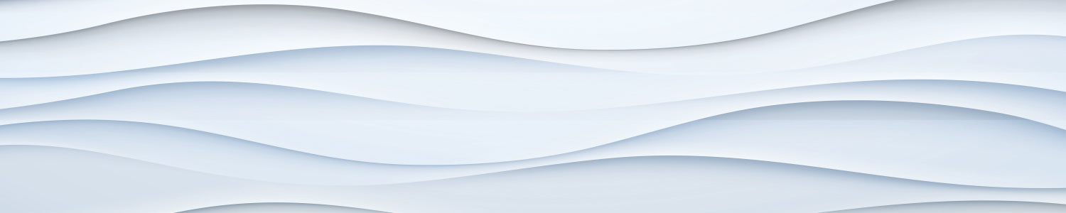 Küchenrückwand Weiß 3D Wellen Design