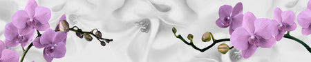 Küchenrückwand Orchidee Lila Design