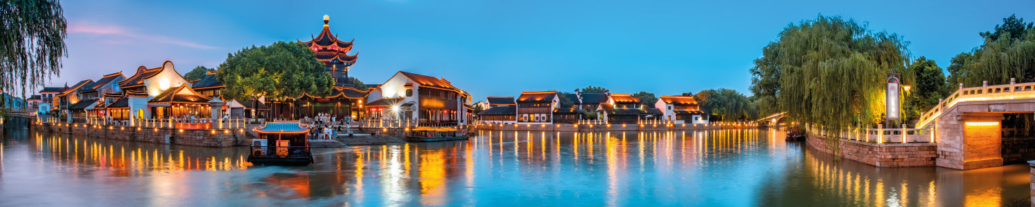 Küchenrückwand China Nachtansicht