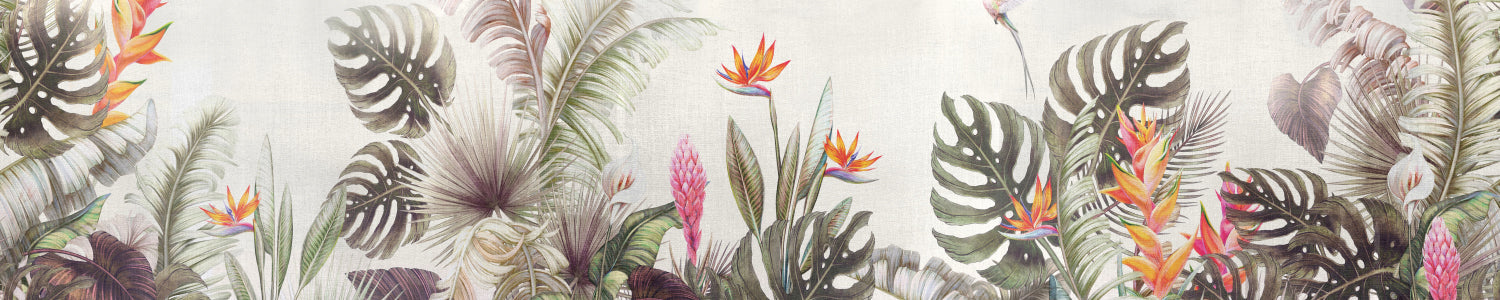 Küchenrückwand Tropische Blätter