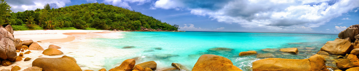 Küchenrückwand Traumstrand Tropisch