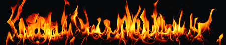 Küchenrückwand Flammen Design