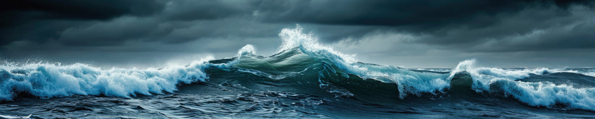 Küchenrückwand Sturm über dem Ozean