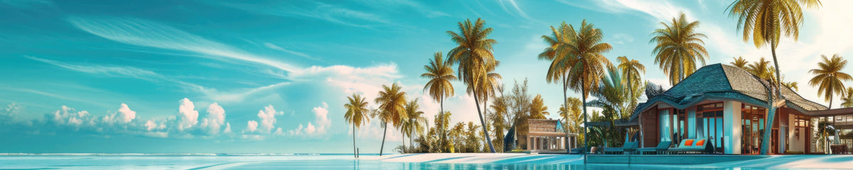 Küchenrückwand Palmenstrand