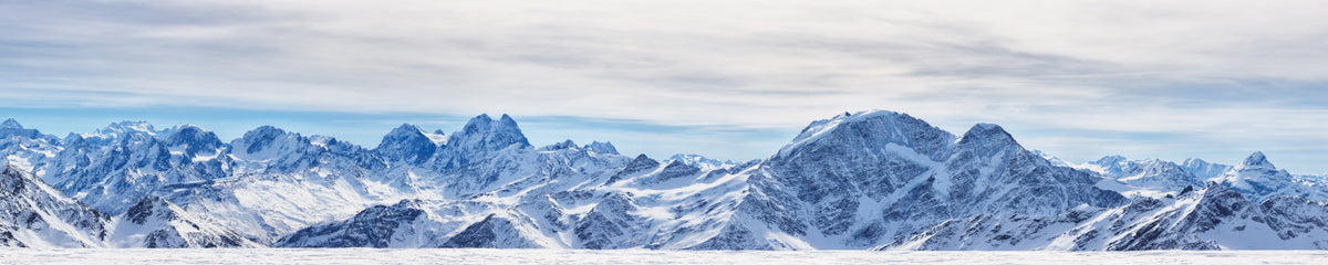 Küchenrückwand Panorama Winterberge