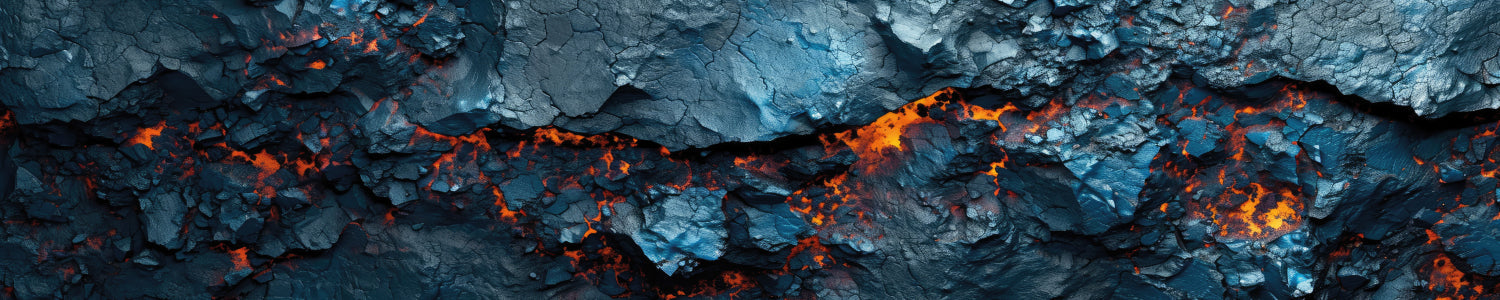 Küchenrückwand Glühende Erdspalte