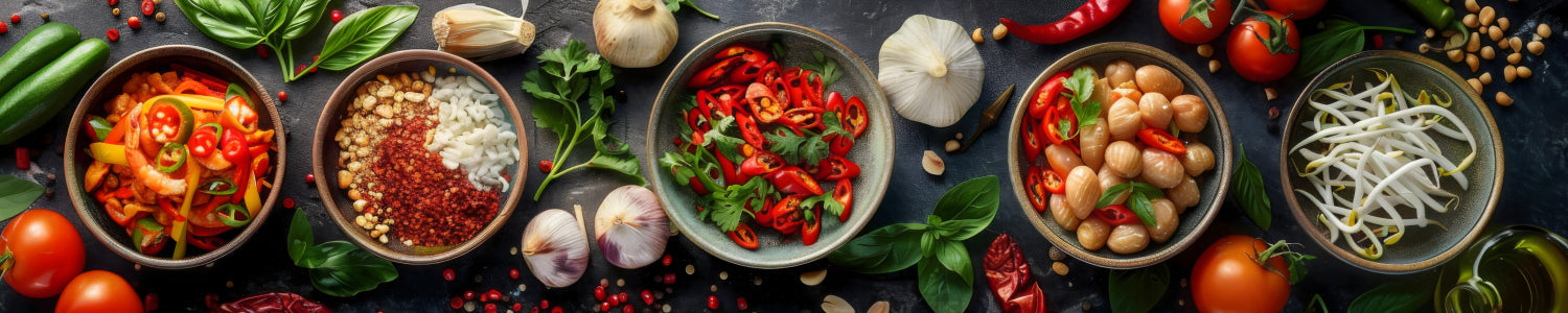 Küchenrückwand Frisches Gemüse und Kräuter