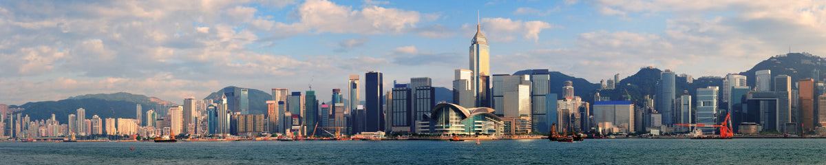 Küchenrückwand Skyline am Meer