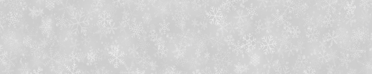 Küchenrückwand Schneeflocken