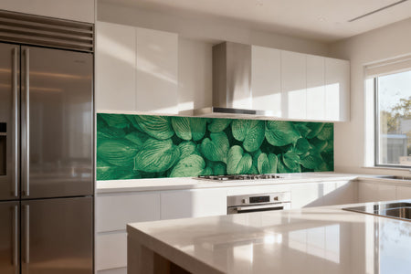 Küchenrückwand Grüne Blätter