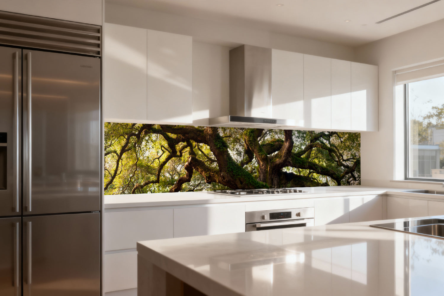 Küchenrückwand Alter Baum