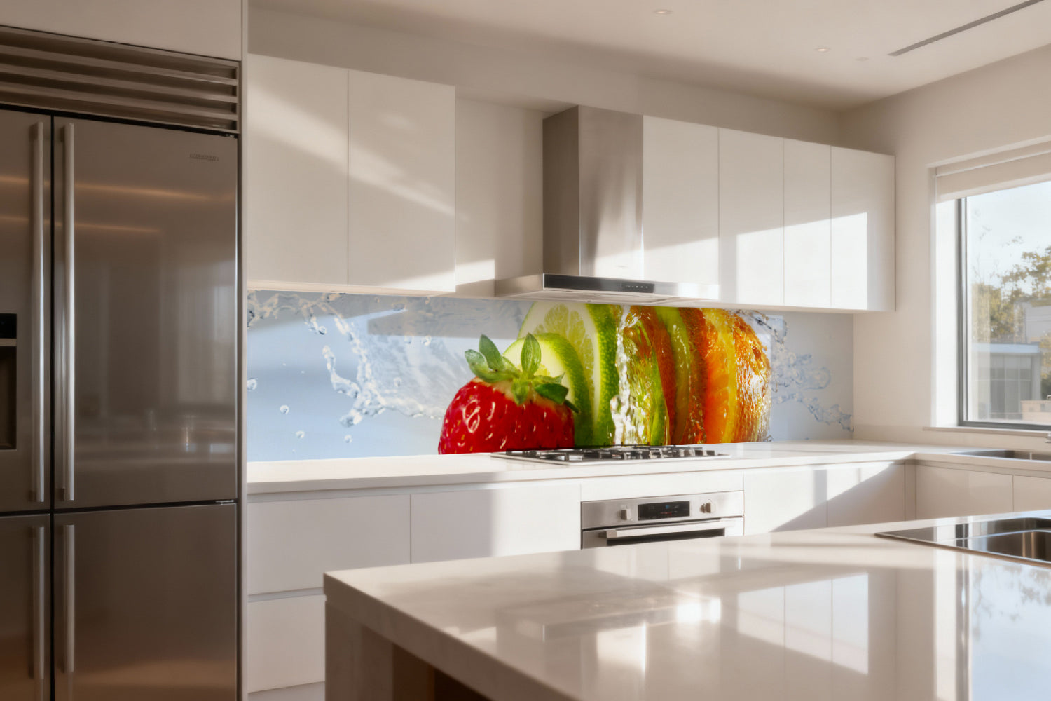Küchenrückwand Citrus Splash