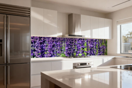Küchenrückwand Lavendel