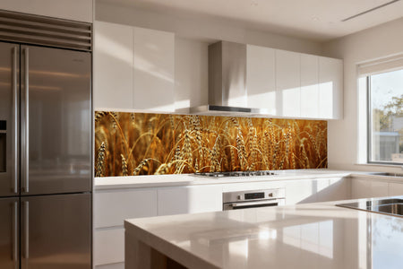 Küchenrückwand Weizenfeld