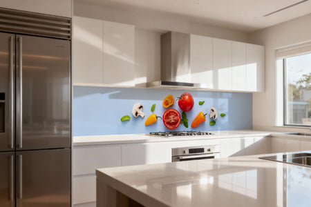 Küchenrückwand Tomaten & Paprika