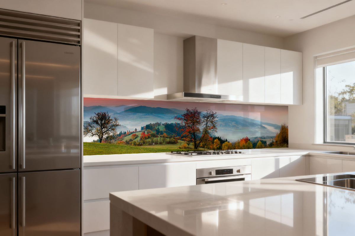 Küchenrückwand Herbstlandschaft