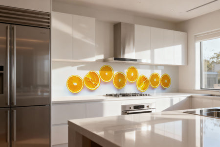 Küchenrückwand Orangen