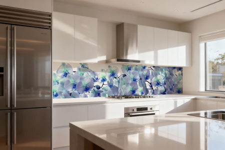 Küchenrückwand Orchideen