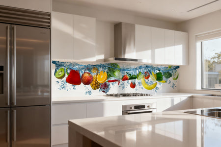 Küchenrückwand Obst & Gemüse Splash