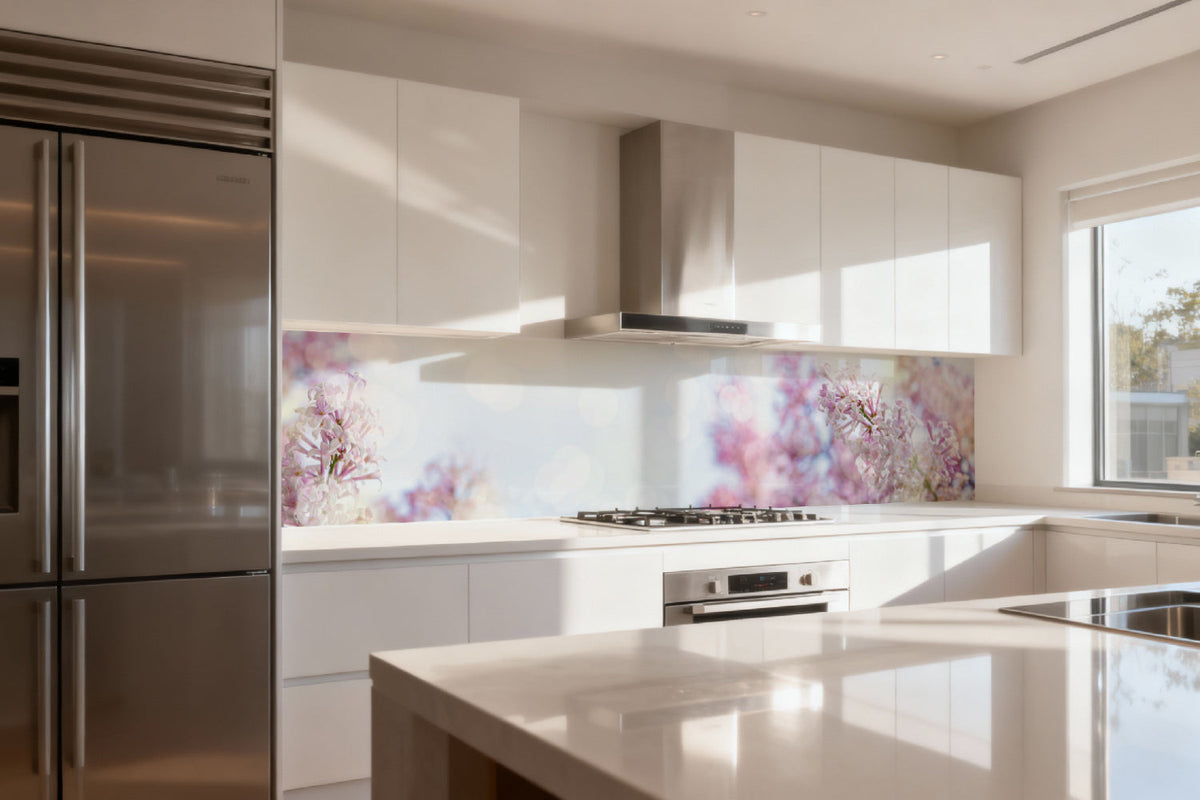 Küchenrückwand Florales Motiv Romantik