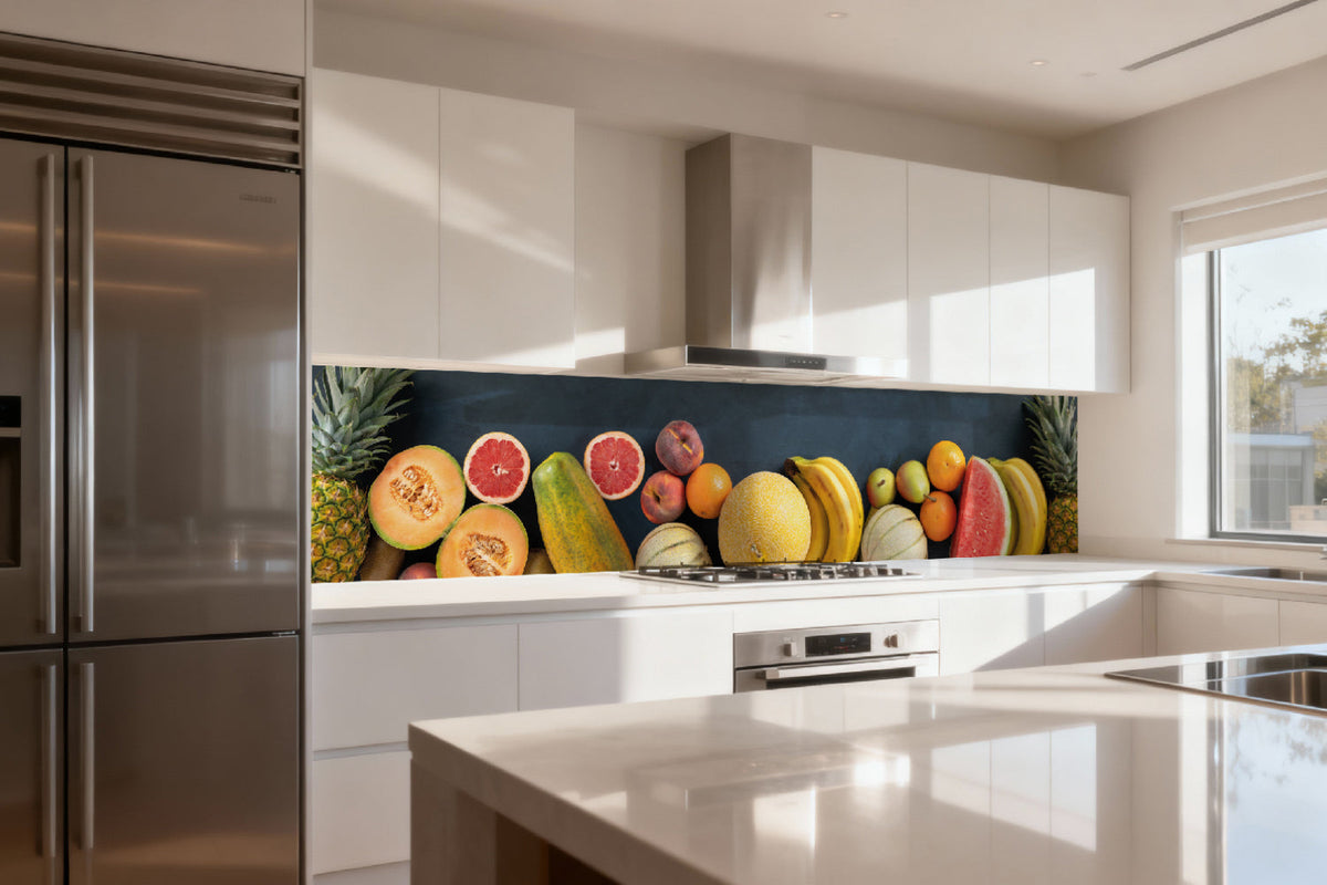 Küchenrückwand Tropische Früchte Design