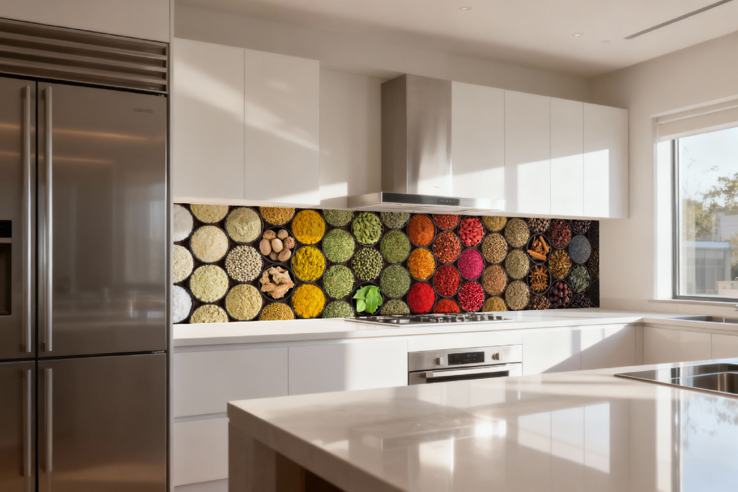 Küchenrückwand Exotische Gewürzmischung